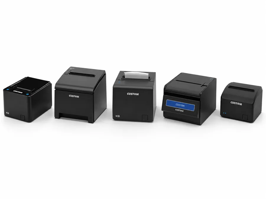 Equipamentos Custom — Impressoras fiscais e de cupom