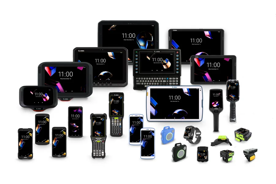 Equipamentos Zebra — Coletores de dados